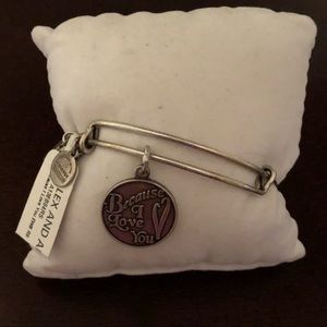 Alex and Ani “Because I Love You” Bracelet